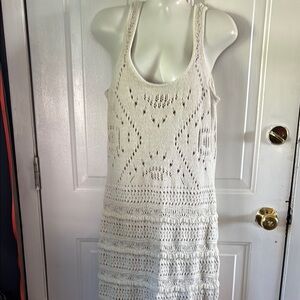Rachel Zoe Cream Sleeveless Sundress